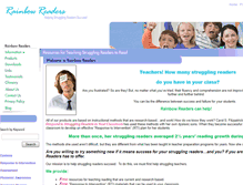 Tablet Screenshot of help4readers.com